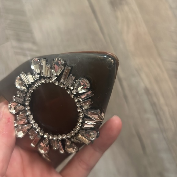 Gianni Bini black sparkle heels - Picture 5 of 5